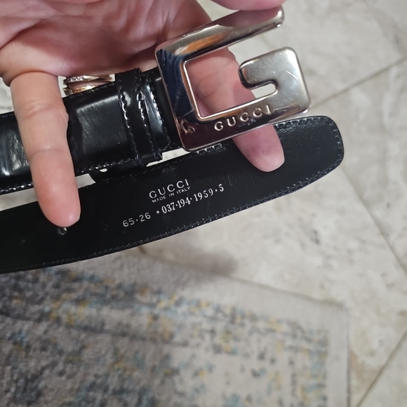 Gucci Patent Leather Belt Size 65-26" - Picture 1 of 11